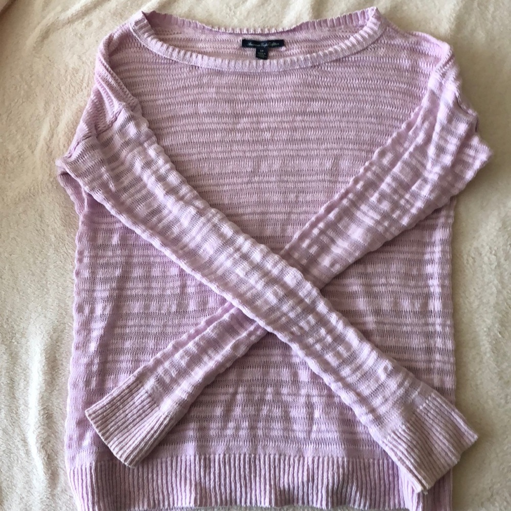 American Eagle Outfitters Purple Sweater